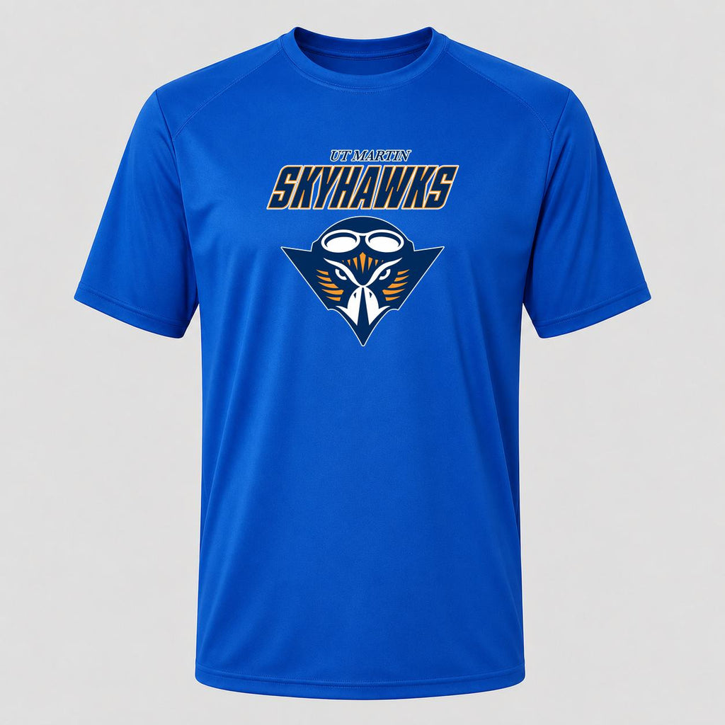 Men's Tennessee Martin Skyhawks Design 2 Performance T-Shirt - Royal Blue