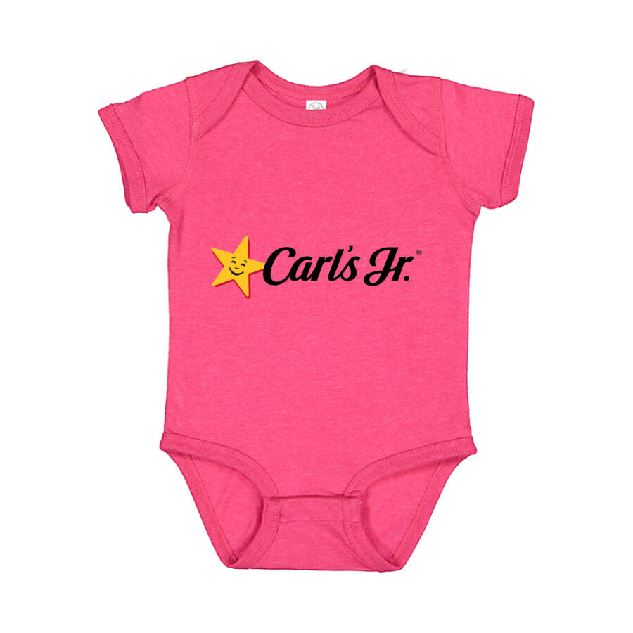 Carl's Jr. Baby Romper Onesie - Pink