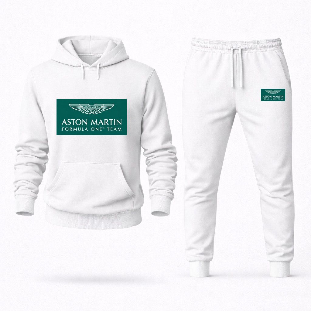Aston Martin Formula One Team Hoodie and Joggers Set - White