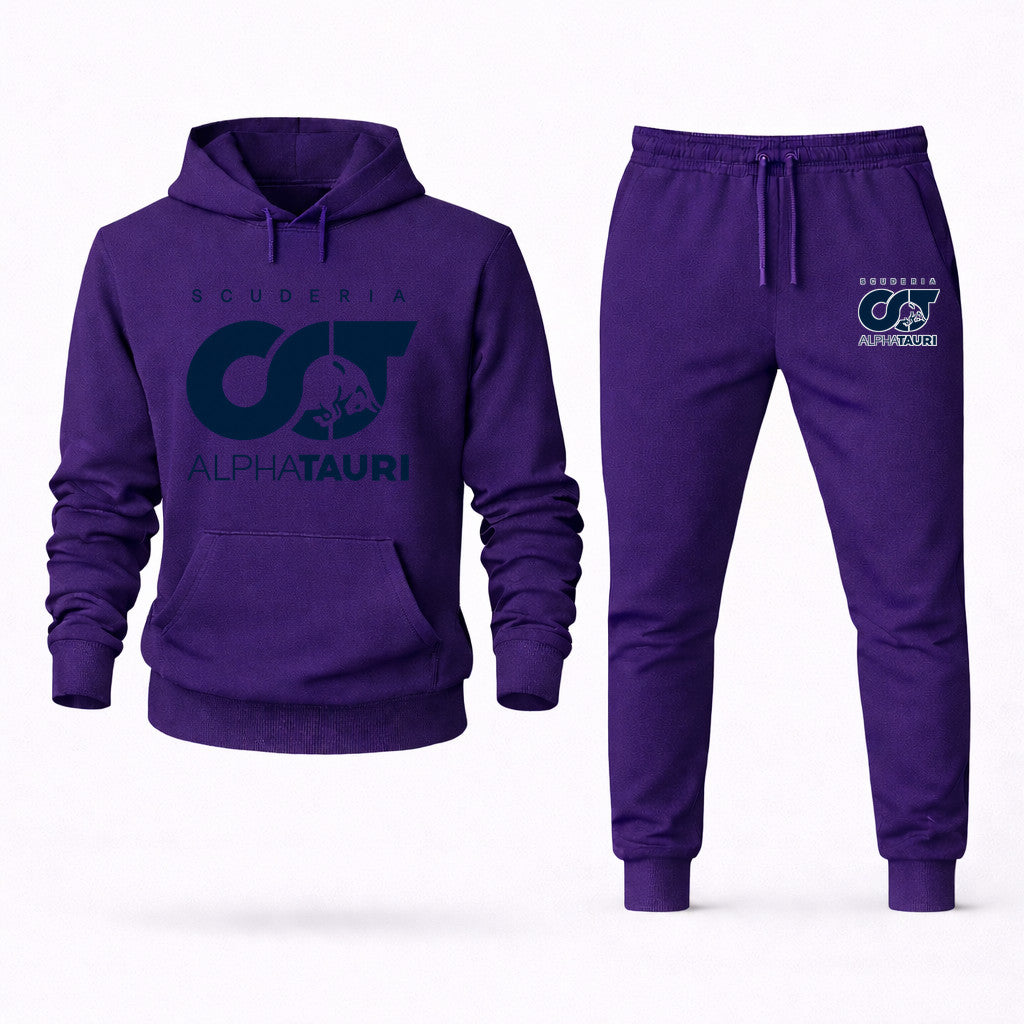 Scuderia AlphaTauri Hoodie and Joggers Set - Purple