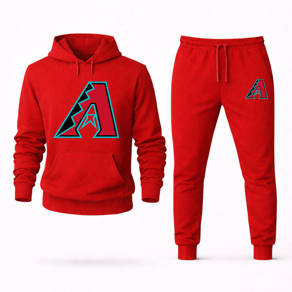 Arizona Diamondbacks Hoodie and Joggers Set - Red