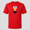 Men's Elmo Face Performance T-Shirt - Red