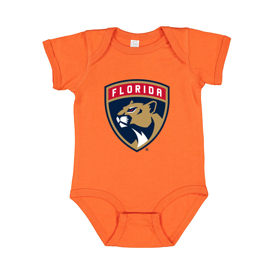 Florida Panthers Baby Romper Onesie - Orange