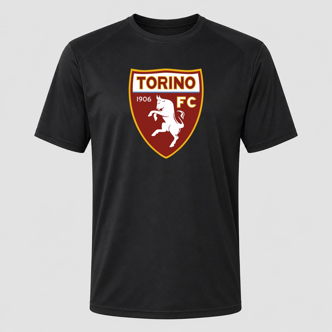 Men's Torino Soccer Performance T-Shirt - Black