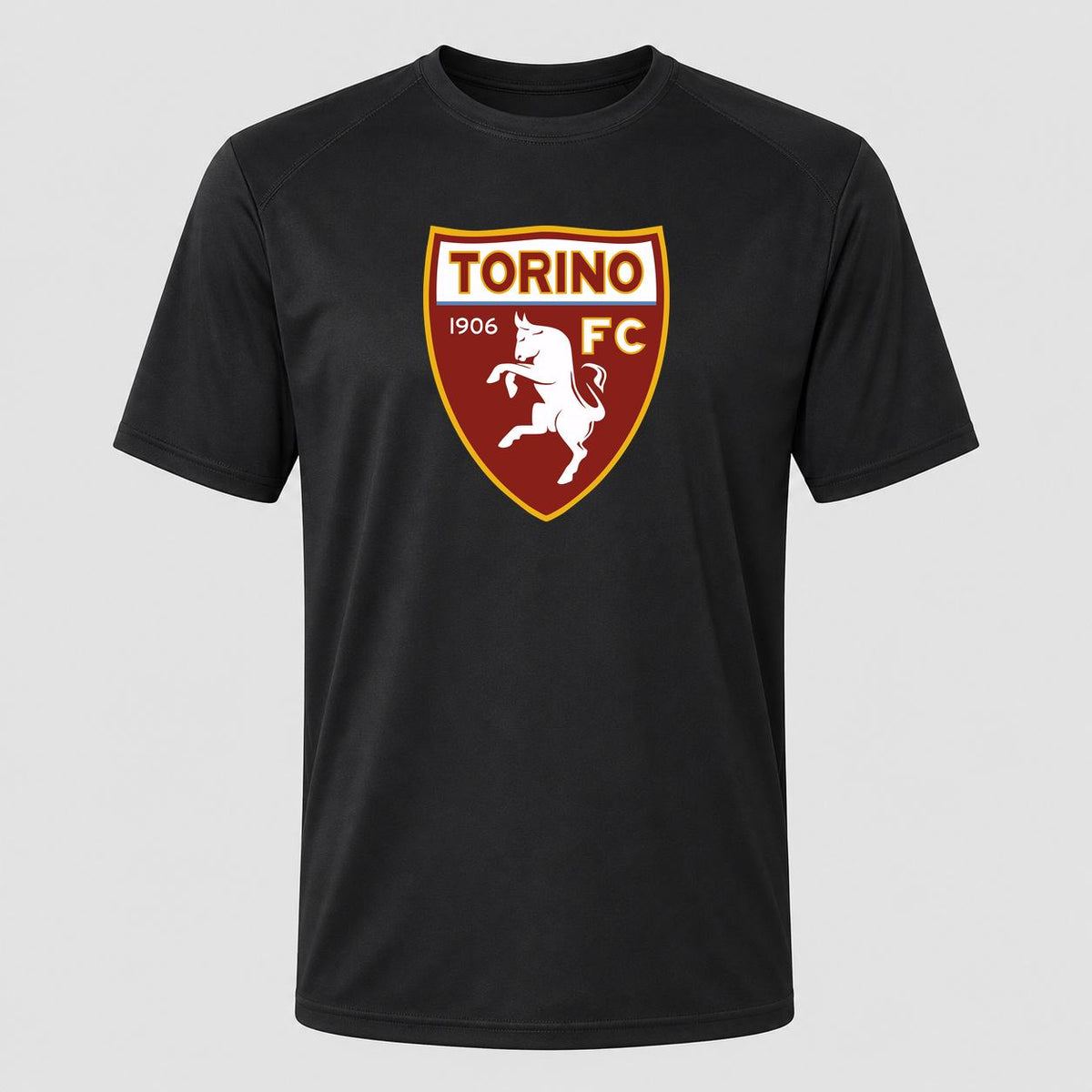Men's Torino Soccer Performance T-Shirt - Black
