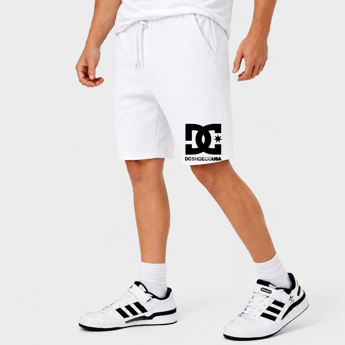Men's DC Cotton Shorts - White