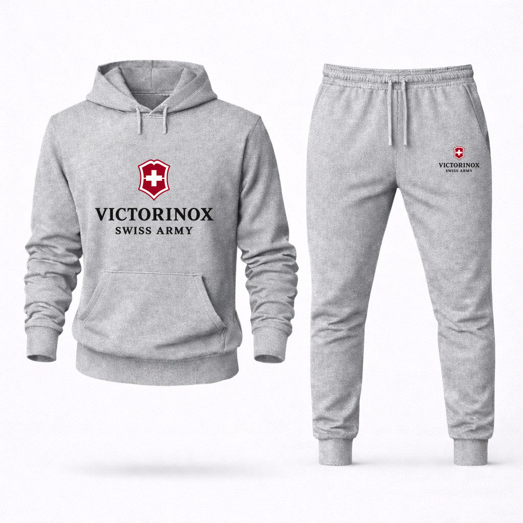 Victorinox Swiss Army Hoodie and Joggers Set - Grey