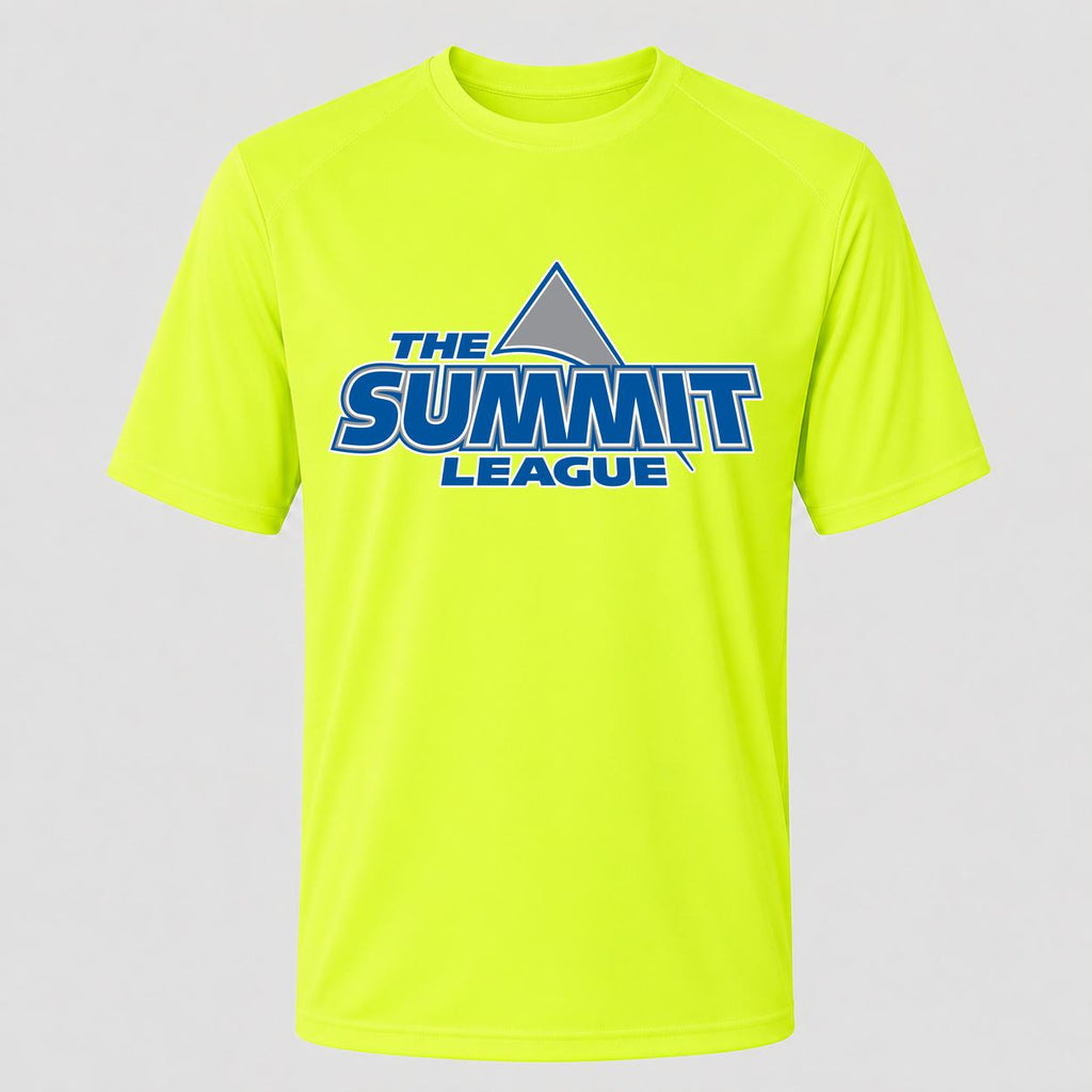 Men's The Summit League Performance T-Shirt - Safety Green
