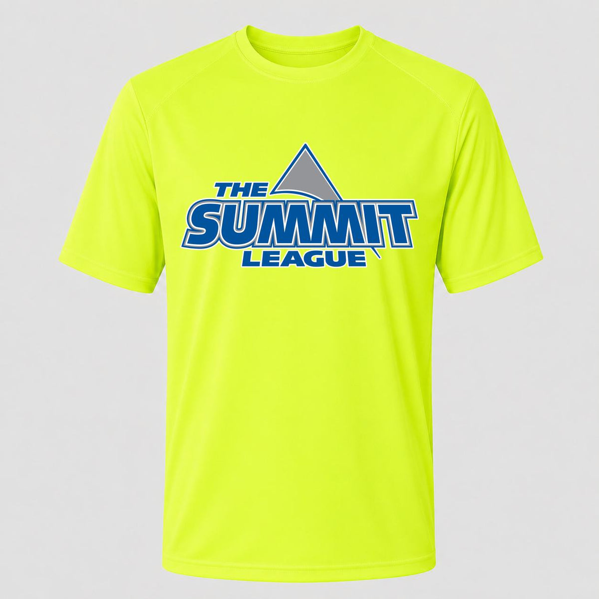 Men's The Summit League Performance T-Shirt - Safety Green