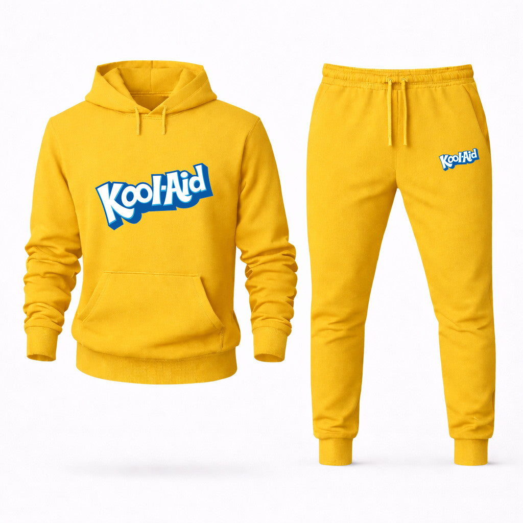 Kool-Aid Hoodie and Joggers Set - Yellow