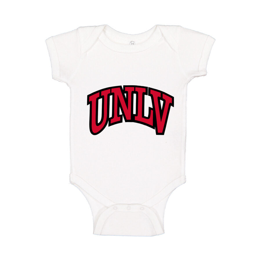 UNLV Rebels Baby Romper Onesie - White