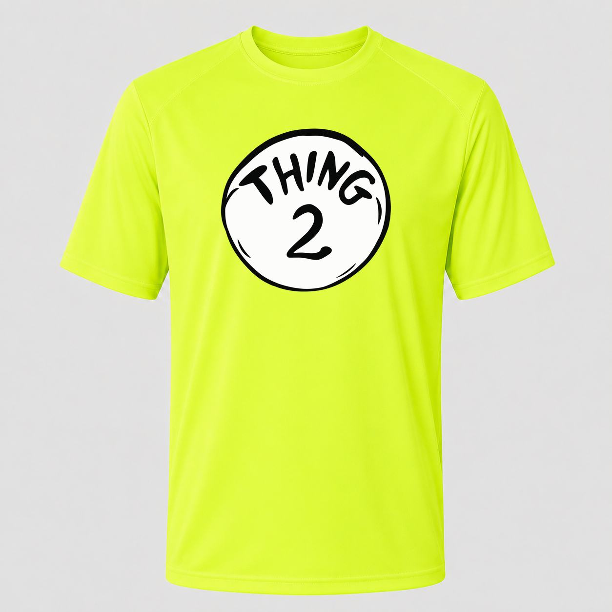 Men's Dr. Seuss Thing 2 Performance T-Shirt - Safety Green