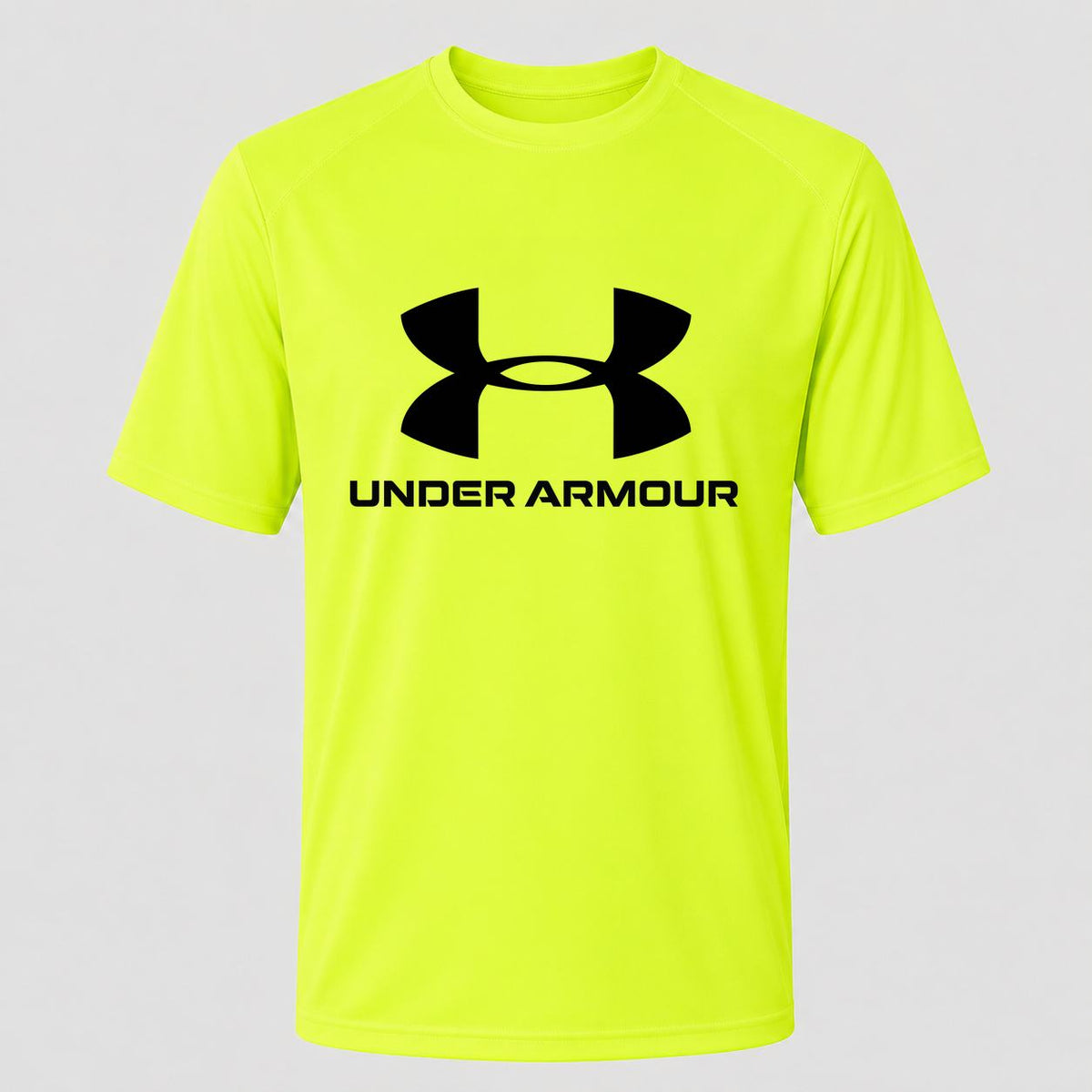 Men's Under Armour Performance T-Shirt - Safety Green