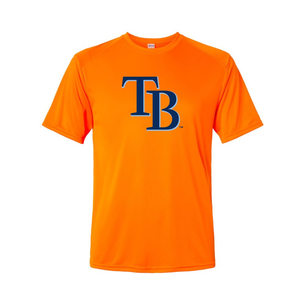 Tampa Bay Rays Polyester T-Shirt - Orange