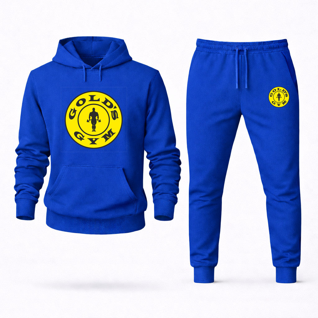 Gold's Gym Hoodie and Joggers Set - Blue
