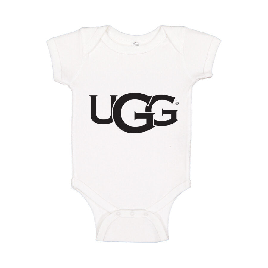 UGG Baby Romper Onesie - White