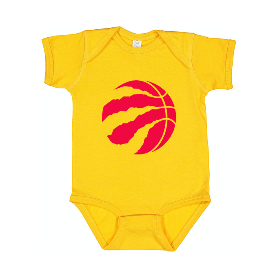 Toronto Raptors Baby Romper Onesie - Yellow
