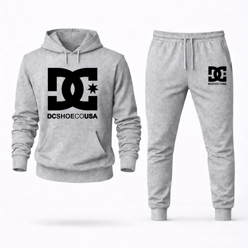 DC Hoodie and Joggers Set - Grey