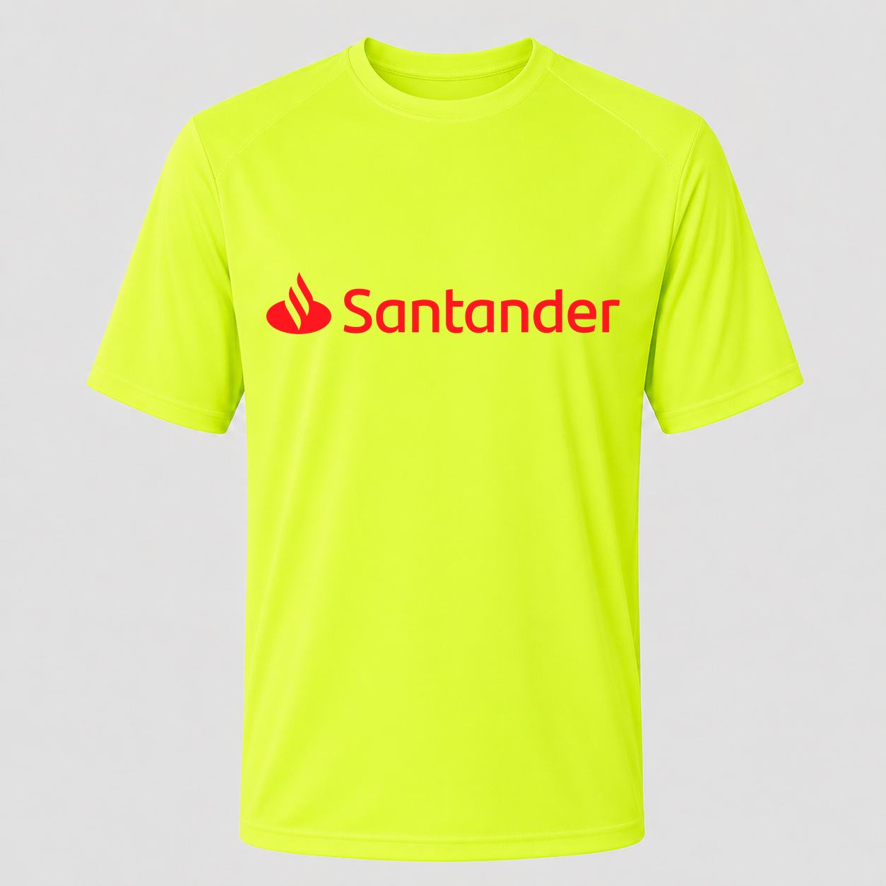 Men's Santander Performance T-Shirt - Safety Green