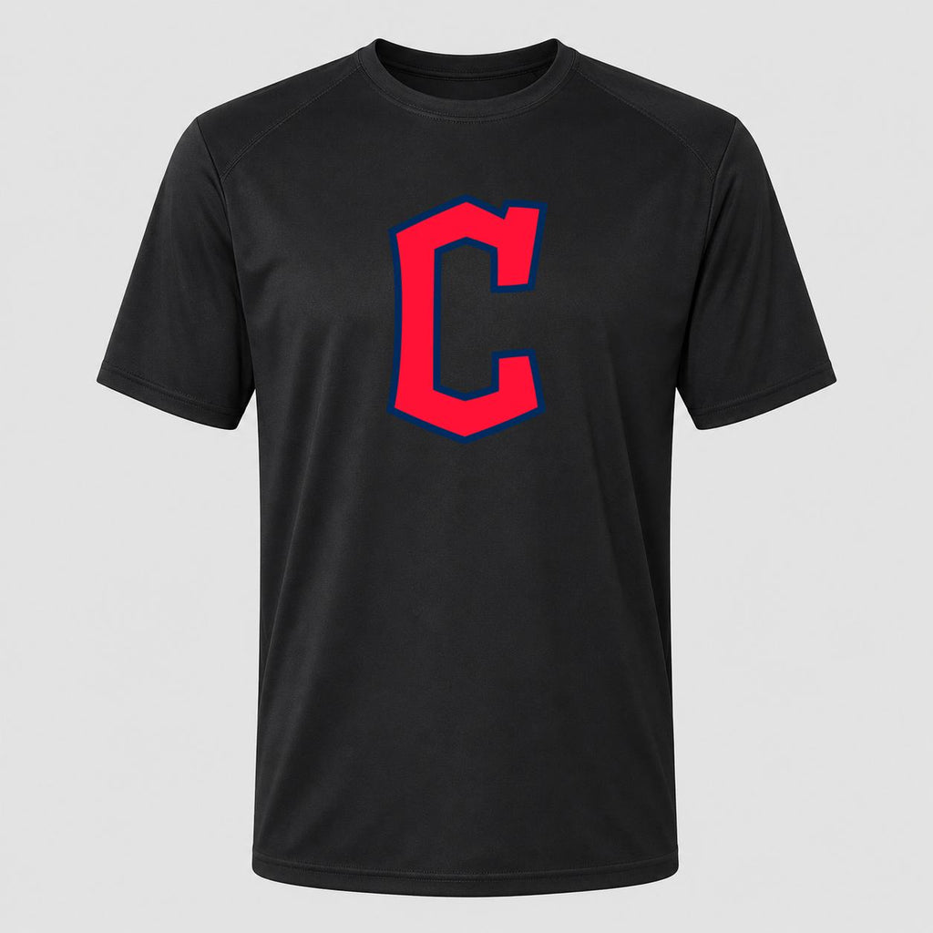 Men's Cleveland Guardians Performance T-Shirt - Black