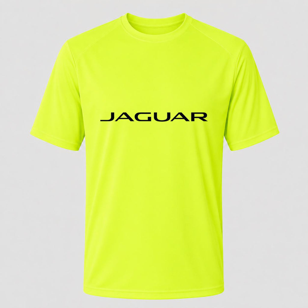 Men's Jaguar Racing Performance T-Shirt - Safety Green