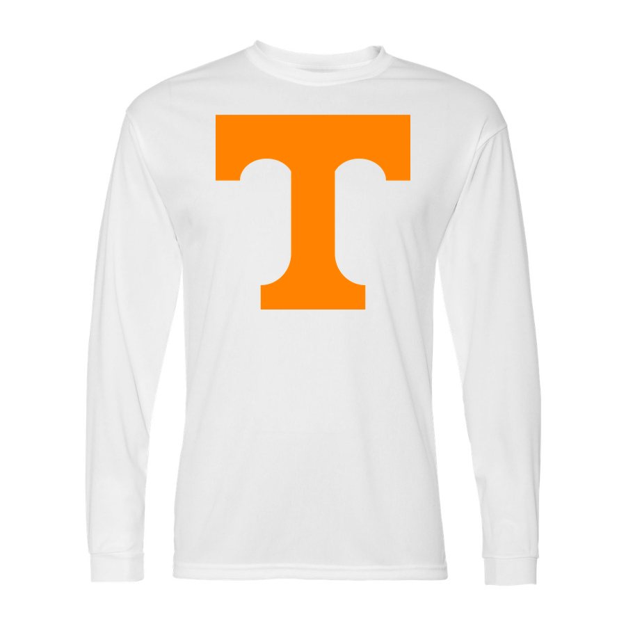 Men's Tennessee Volunteers Polyester Long Sleeve T-Shirt - White
