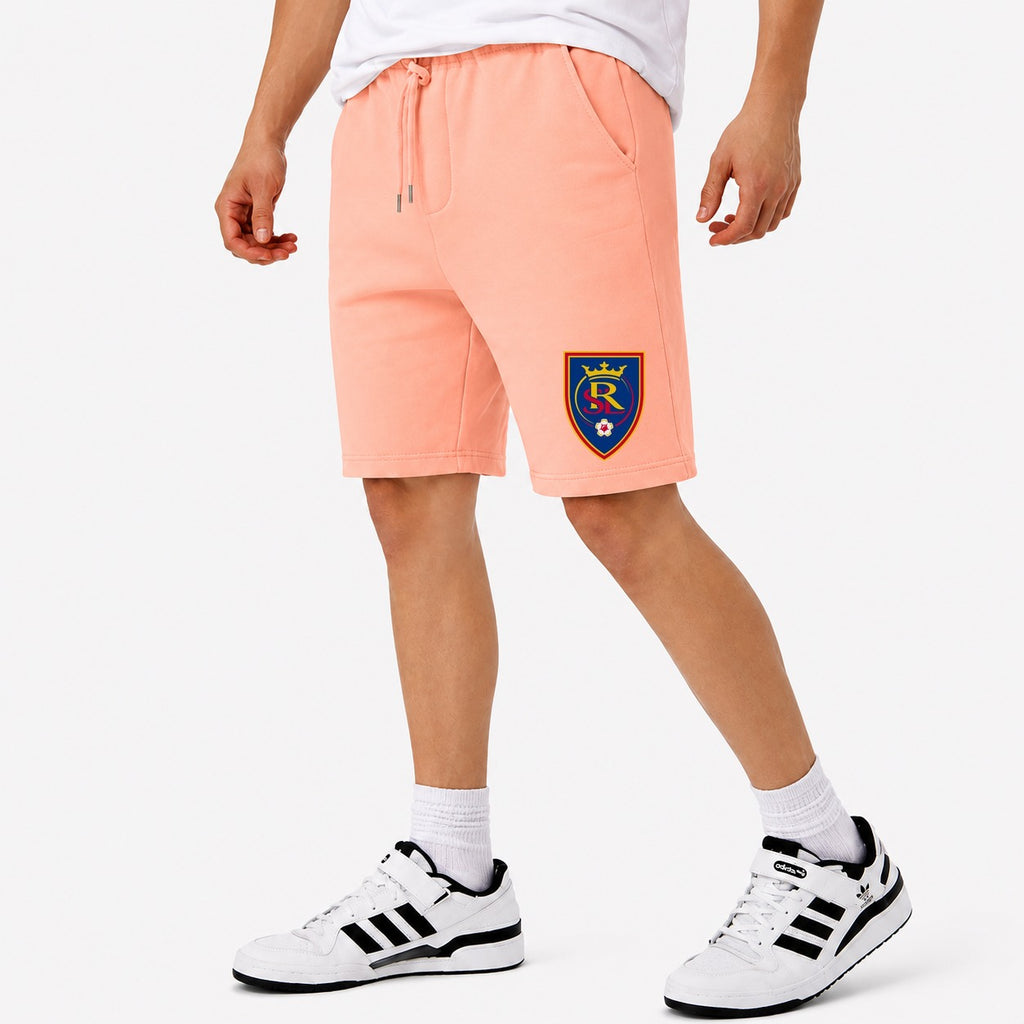 Men's Real Salt Lake Cotton Shorts - Peach