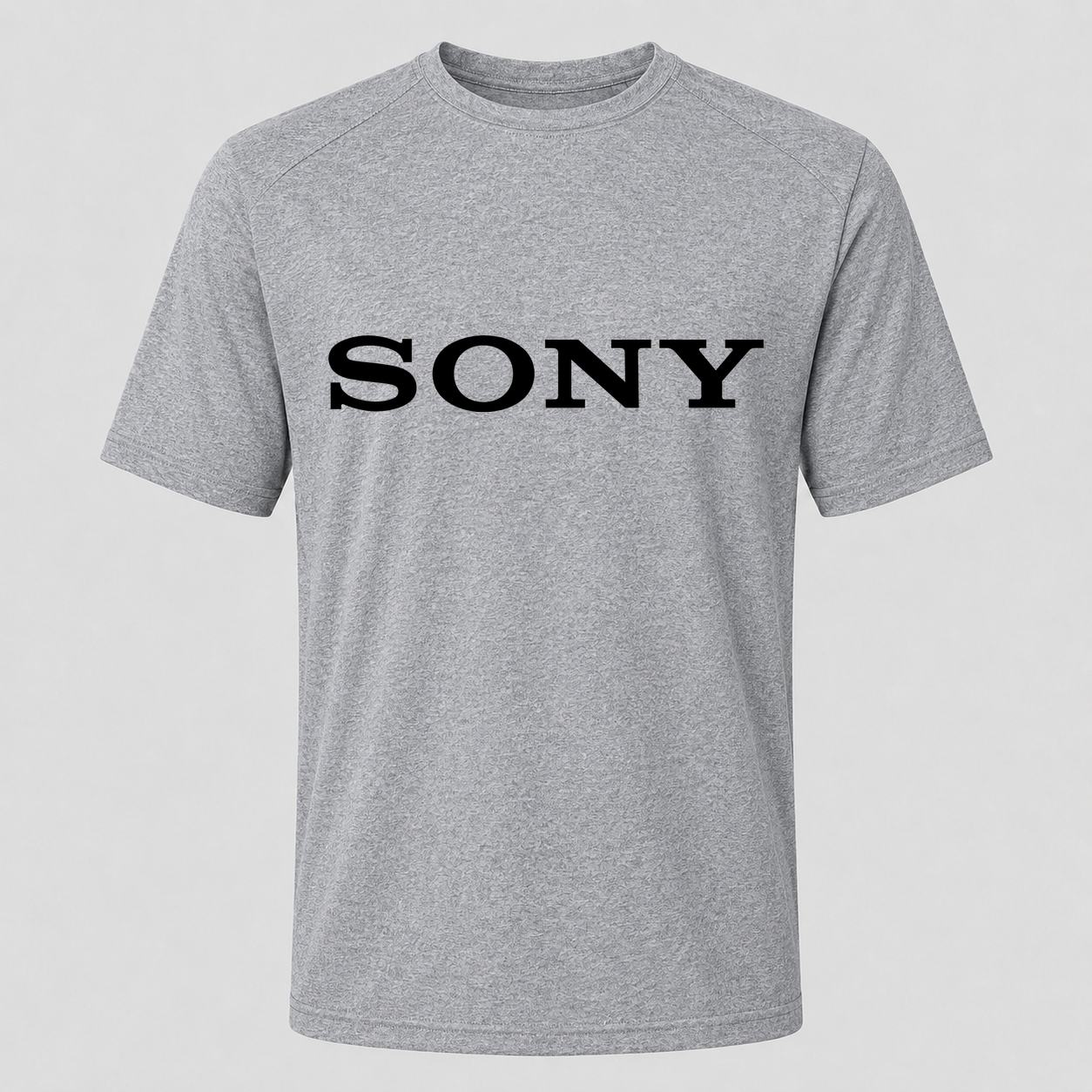 Men's Sony Black Performance T-Shirt - Gray