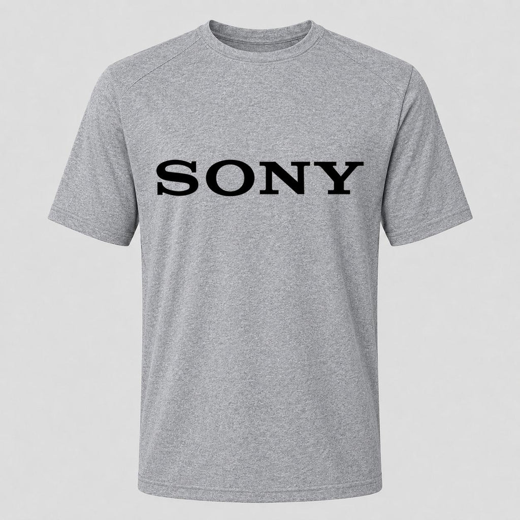 Men's Sony Black Performance T-Shirt - Gray