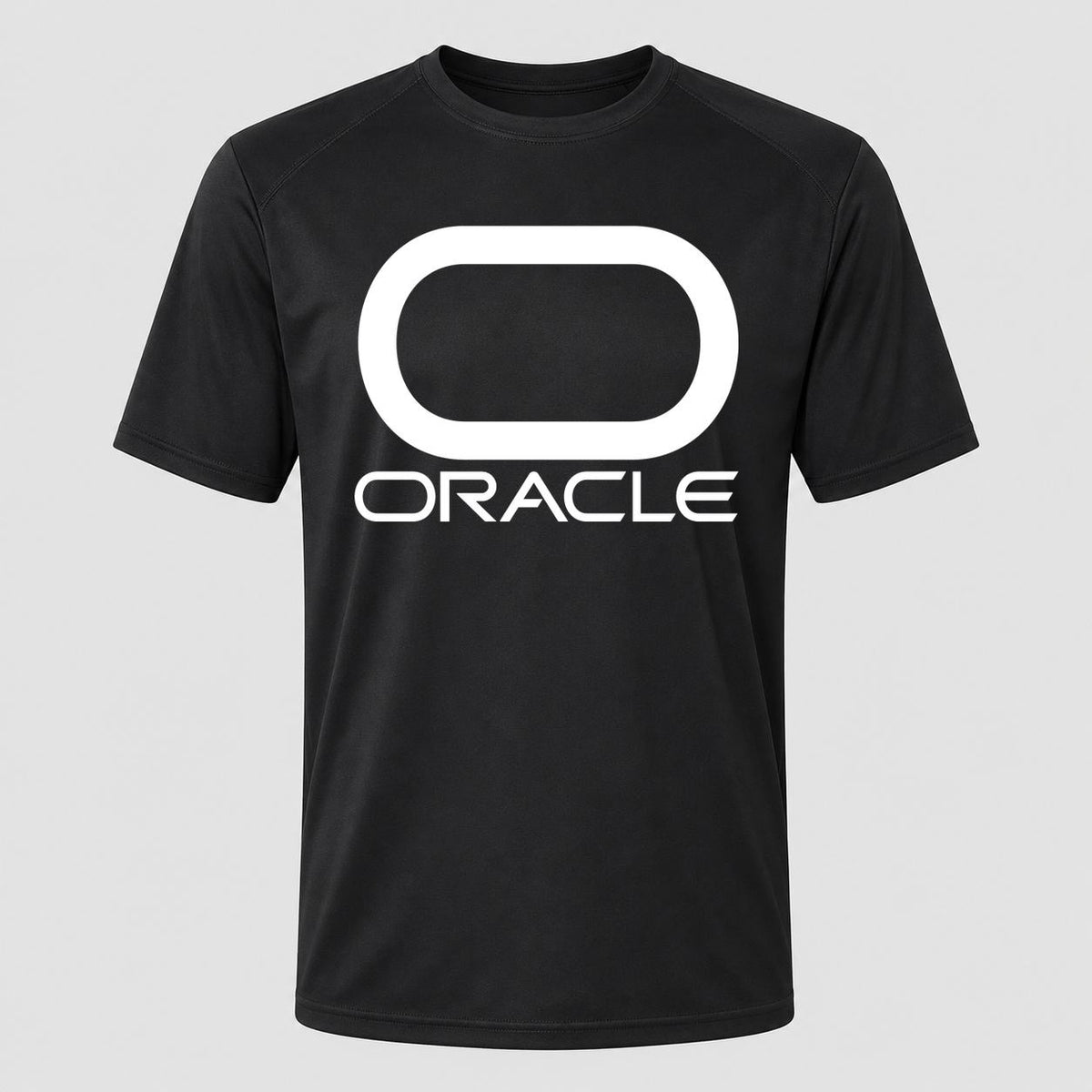 Men's Oracle White Performance T-Shirt - Black