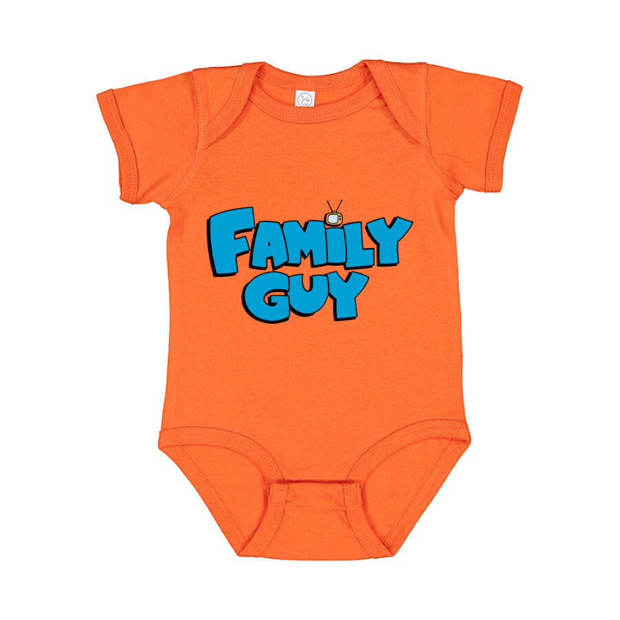 Family Guy Baby Romper Onesie - Orange