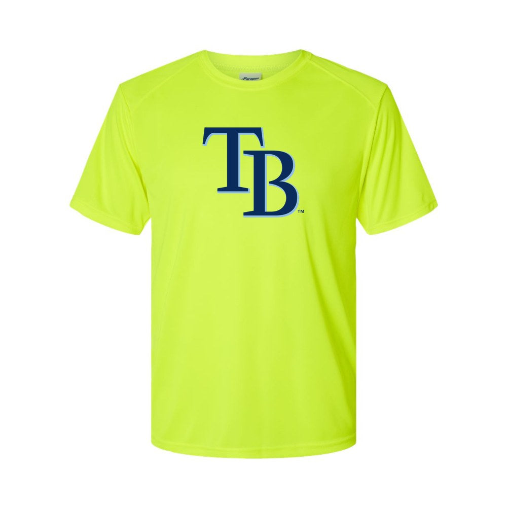 Tampa Bay Rays Polyester T-Shirt - Safety Green