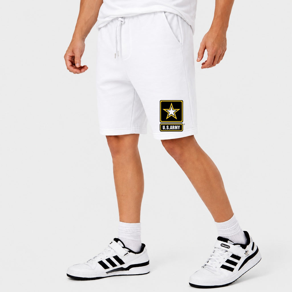 Men's U.S. Army Cotton Shorts - White