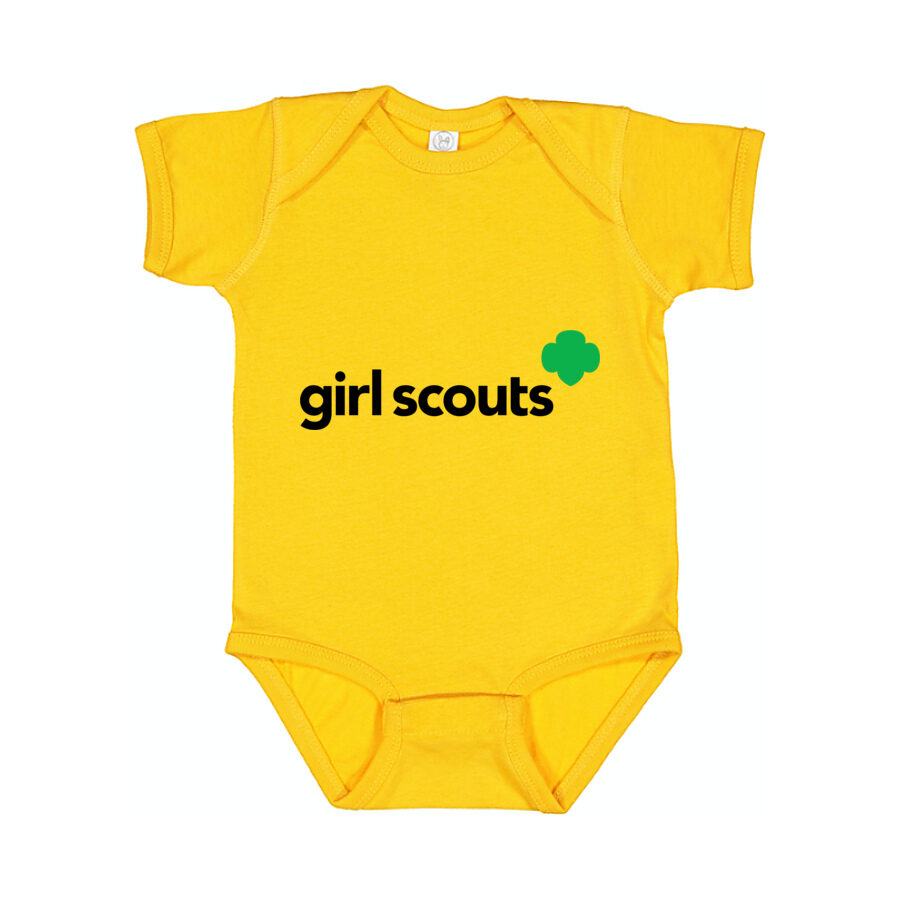 Girl Scouts Baby Romper Onesie - Yellow