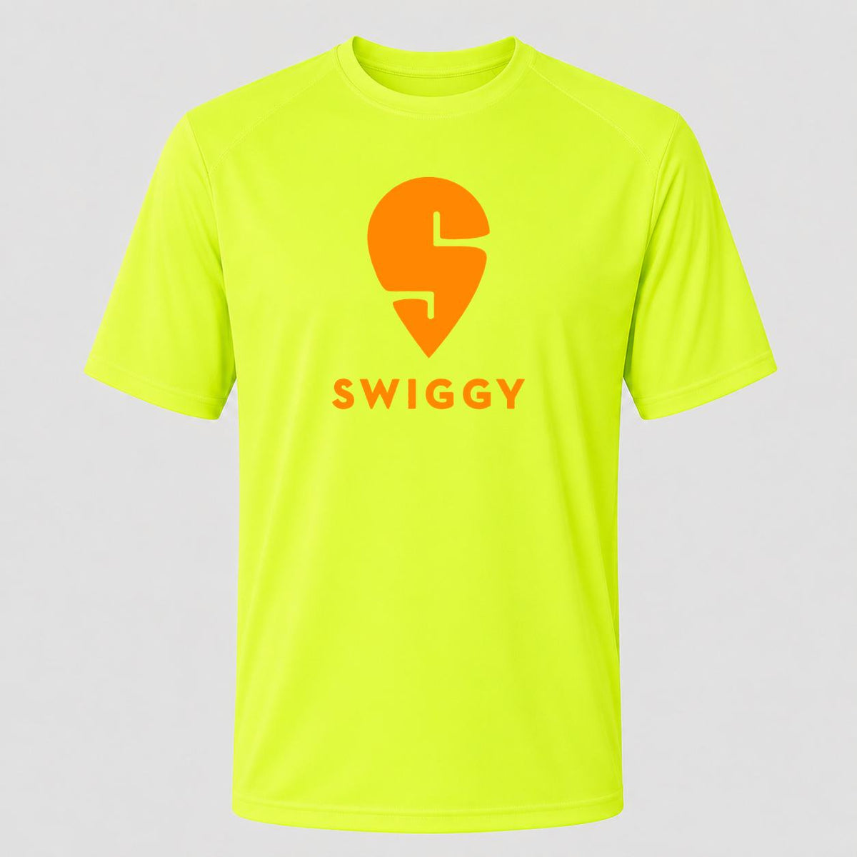 Men's Swiggy Performance T-Shirt - Safety Green
