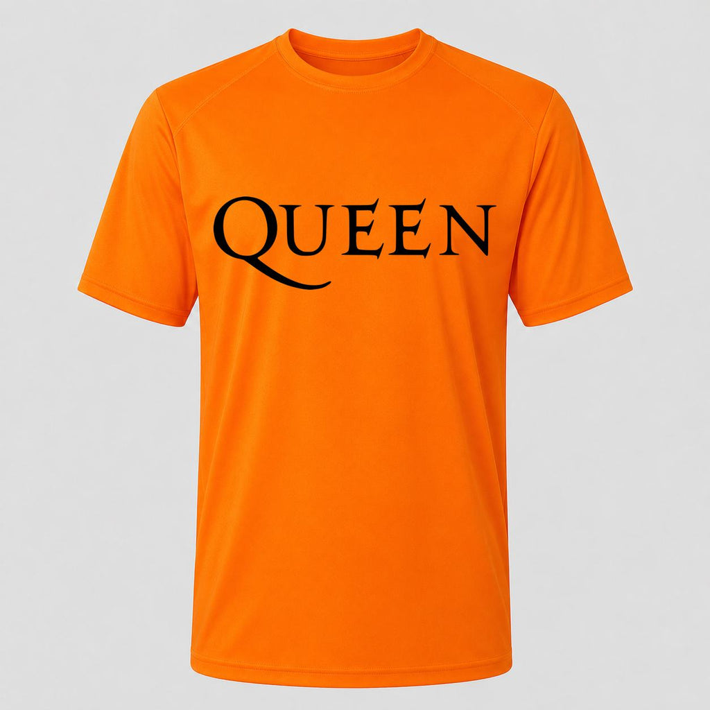 Men's Queen Performance T-Shirt - Orange