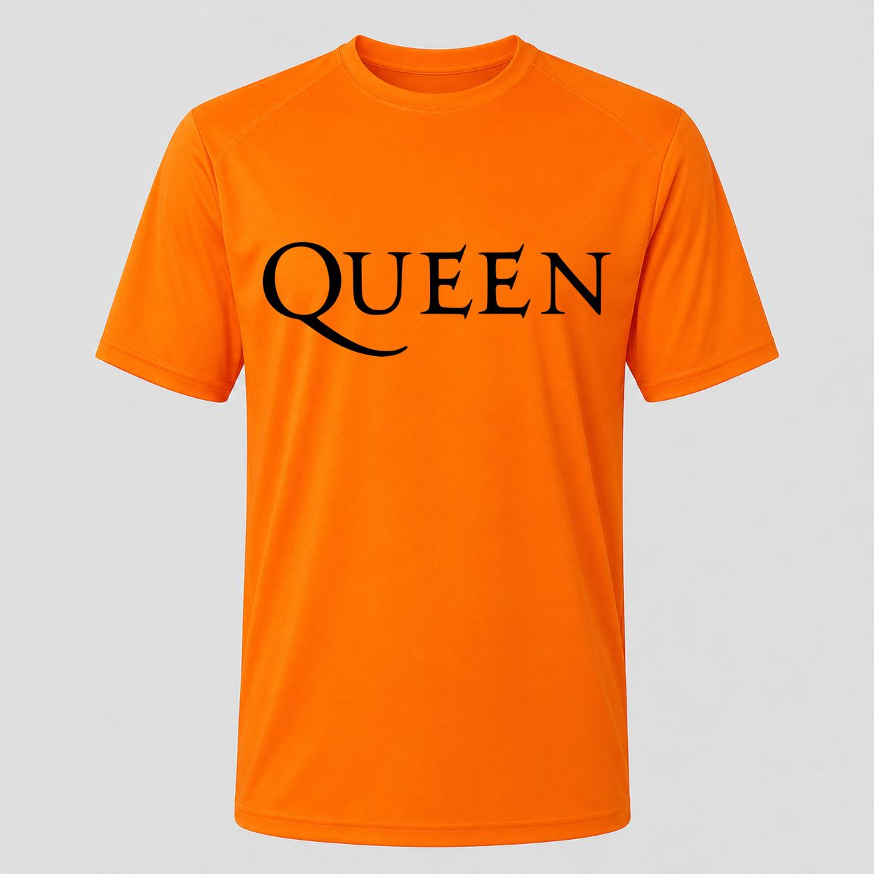 Men's Queen Performance T-Shirt - Orange