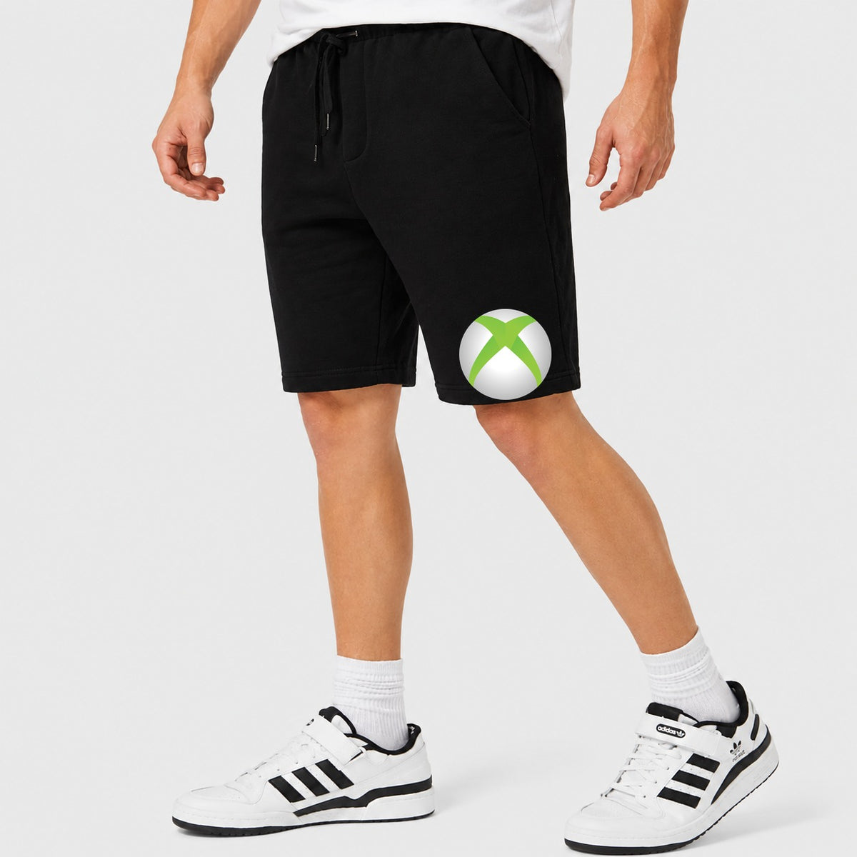 Men's Xbox Gaming Cotton Shorts - Black