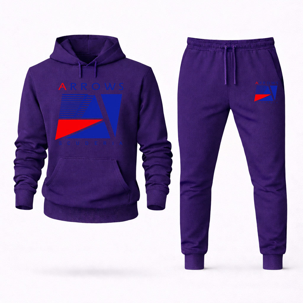 Arrows F1 Team Hoodie and Joggers Set - Purple