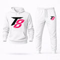 Tekken 8 Black Hoodie and Joggers Set - White