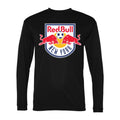 Men's New York Red Bulls Polyester Long Sleeve T-Shirt - Black