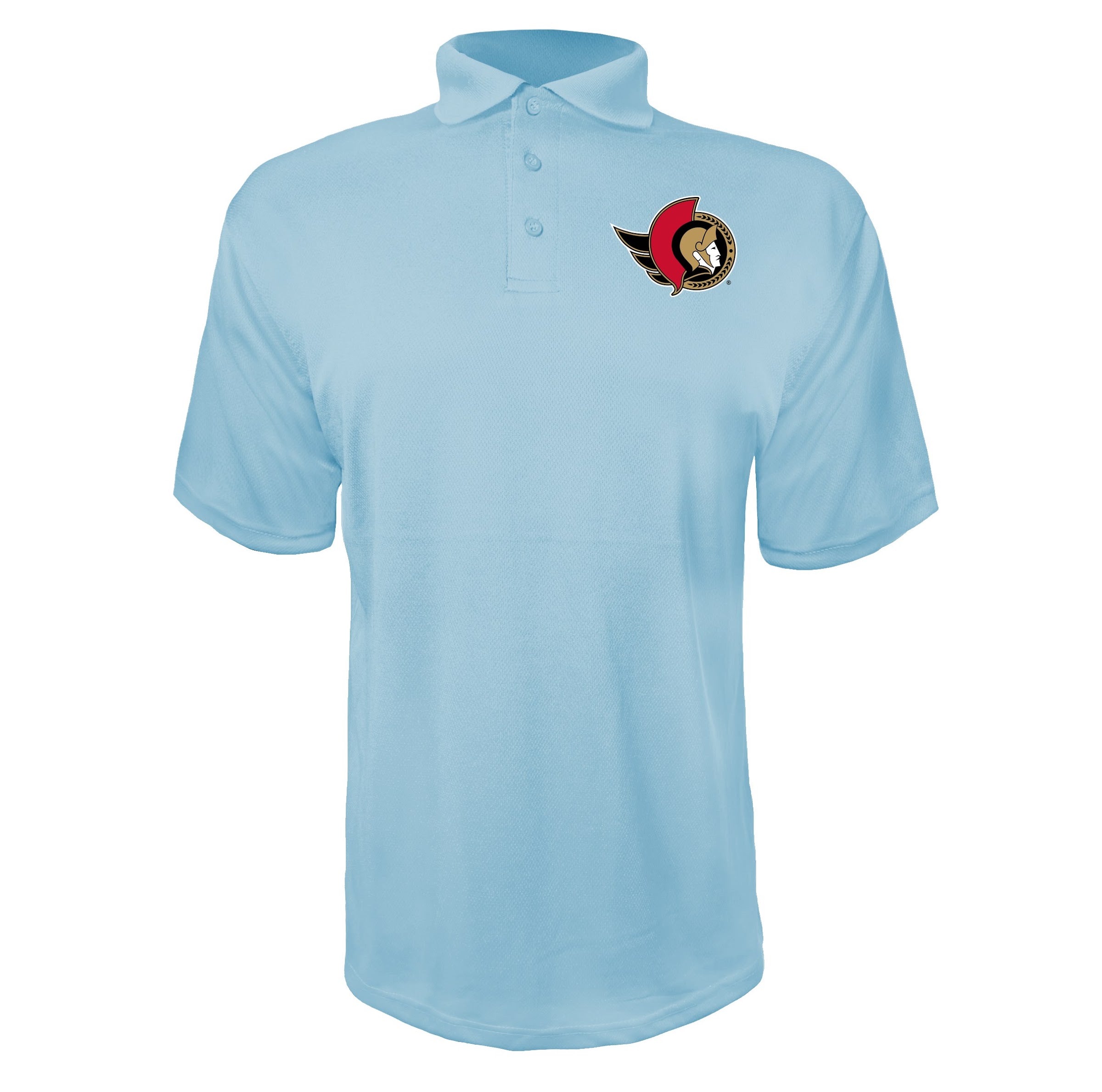 Ottawa Senators Sky Blue polyester polo