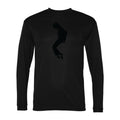 Men's Michael Jackson Polyester Long Sleeve T-Shirt - Black