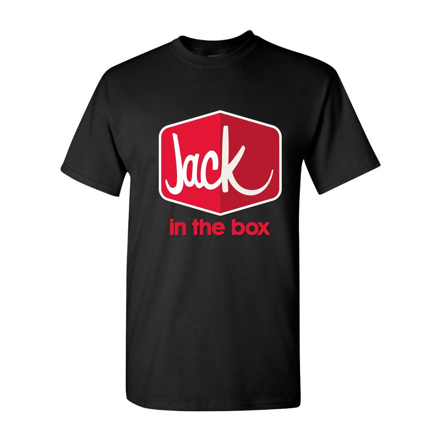 Men's Jack in the Box Cotton T-Shirt - Black