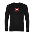 Men's Victorinox Swiss Army Polyester Long Sleeve T-Shirt - Black