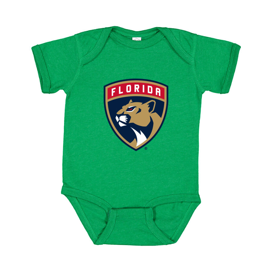 Florida Panthers Baby Romper Onesie - Green