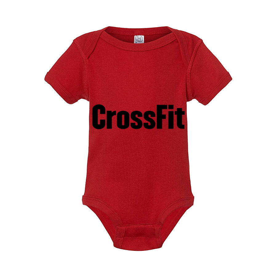 CrossFit Baby Romper Onesie - Red