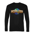 Men's Universal Studios Hollywood Polyester Long Sleeve T-Shirt - Black