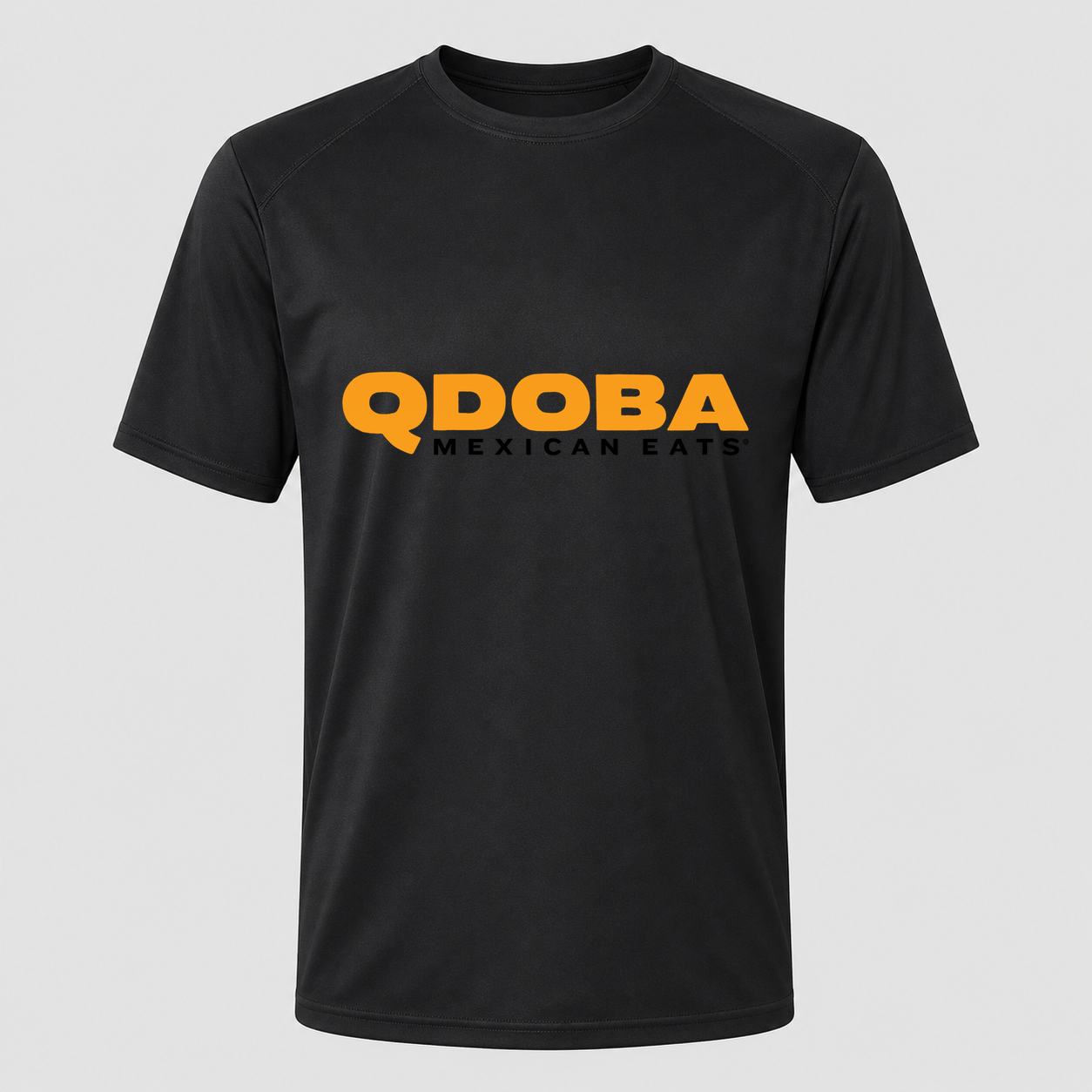 Men's Qdoba Performance T-Shirt - Black