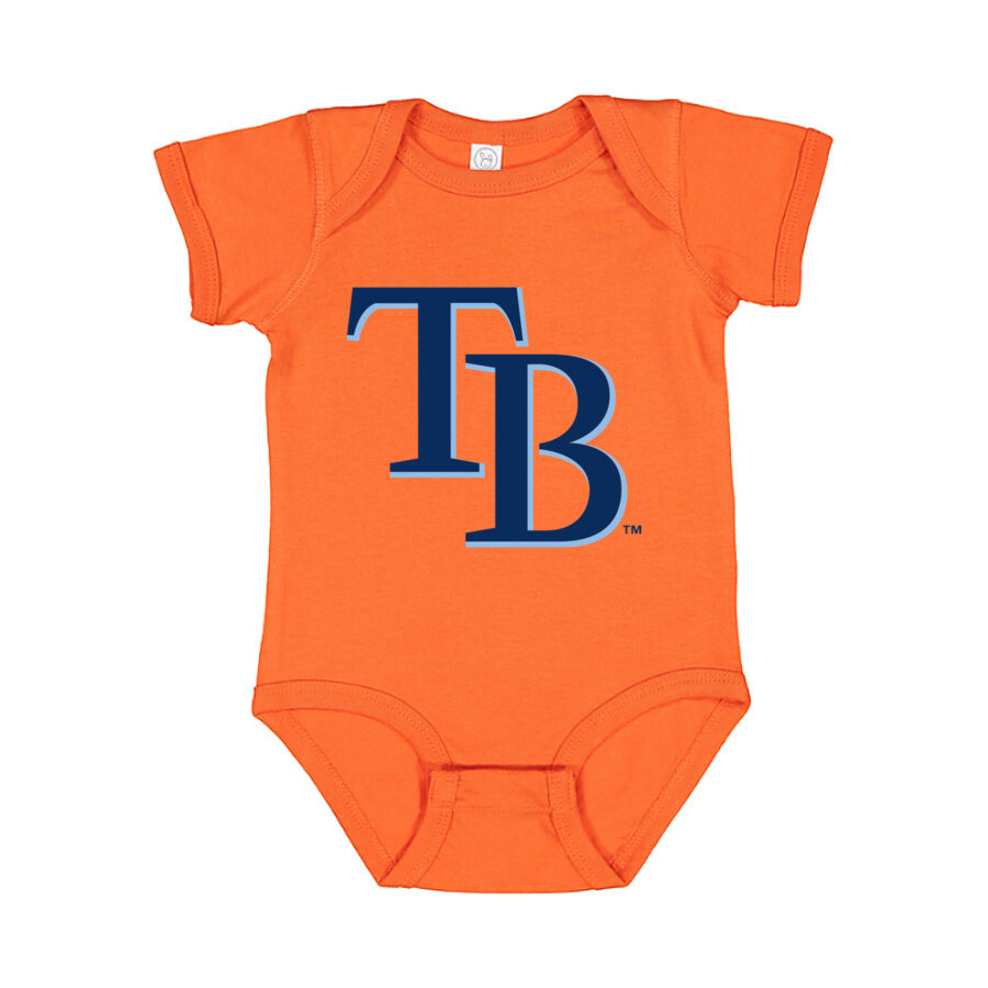 Tampa Bay Rays Baby Romper Onesie - Orange